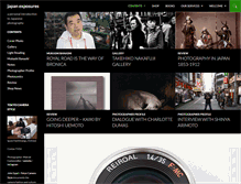 Tablet Screenshot of japanexposures.com